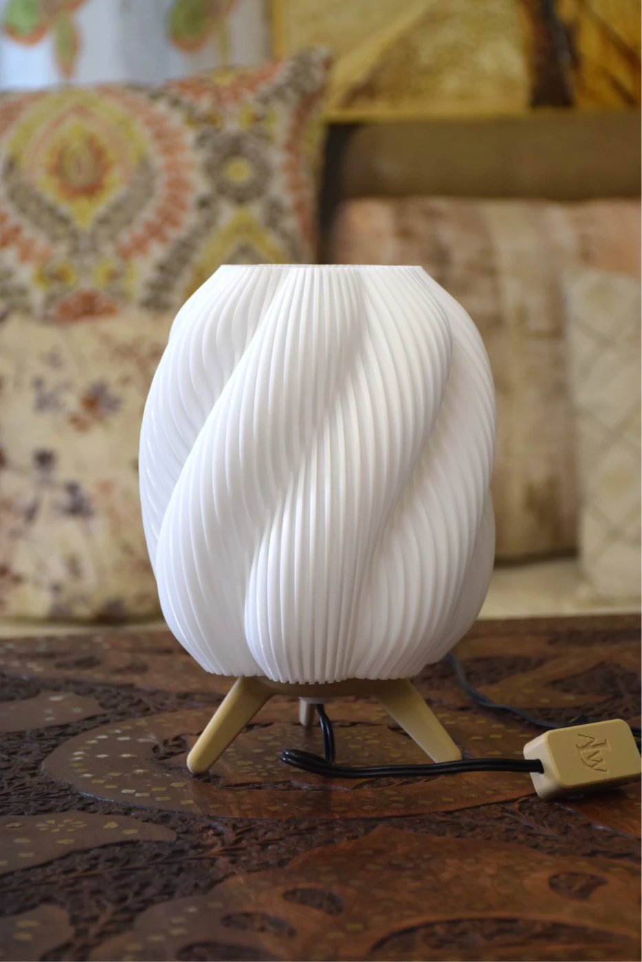 Aurora Swirl Lamp